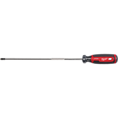 Tournevis Phillips, Tige de #2, Ronde, 363 mm lo, Prise en Coussin&eacute;e Helyx Safety & Industrial Supplies
