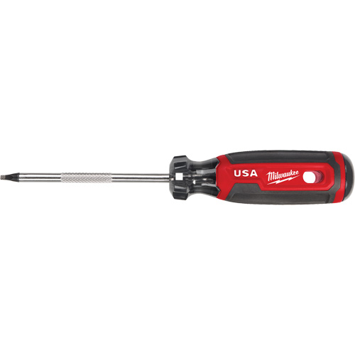 Square Screwdriver, #2 Tip, Round, 211 mm L, Cushion Grip Handle Helyx Safety & Industrial Supplies