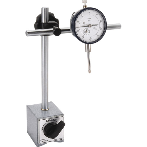 Indicateur &agrave; cadran et base magn&eacute;tique 0,001" x 1" Helyx Safety & Industrial Supplies