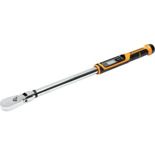 Cl&eacute; dynamom&eacute;trique &agrave; t&ecirc;te flexible avec angle, &eacute;lectronique, Entraînement 1" carr&eacute;, 25 - 250 lb-pi/301 - 3010 lb-po Helyx Safety & Industrial Supplies