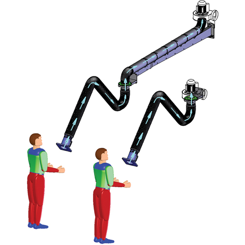 Fume Extractor Arms Helyx Safety & Industrial Supplies