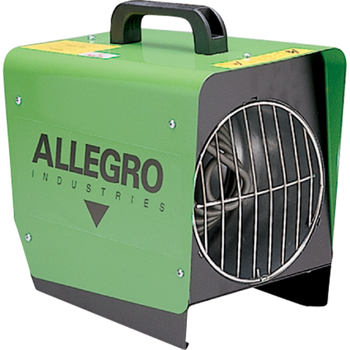 ALLEGRO INDUSTRIES Tent Heater, Fan, Electric, 5000 BTU/H Helyx Safety & Industrial Supplies