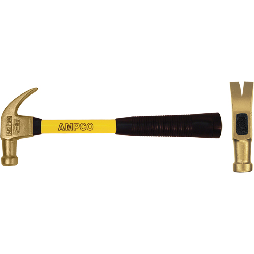 Marteau &agrave; panne fendue, Poids de la t&ecirc;te 1,25 lb, 14" lo Helyx Safety & Industrial Supplies