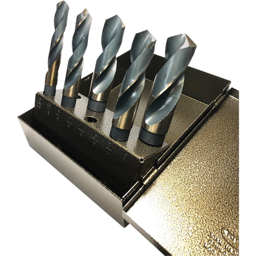 Prentice Drill Bit Set, 5 Pieces, High Speed Steel Helyx Safety & Industrial Supplies