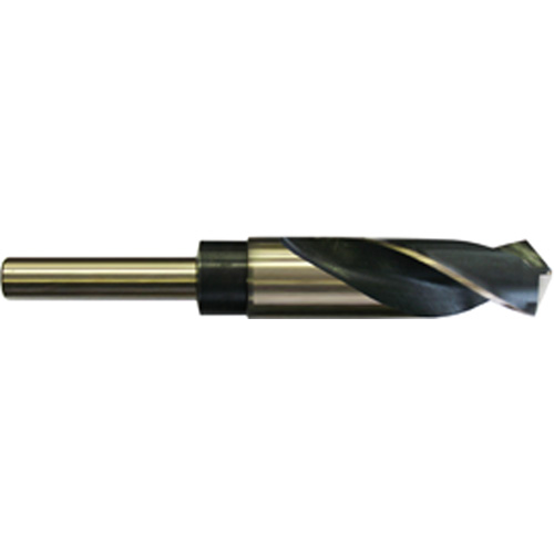 Reduced Shank Prentice Drill Bit, 33/64", Cobalt, 3" Flute Helyx Safety & Industrial Supplies