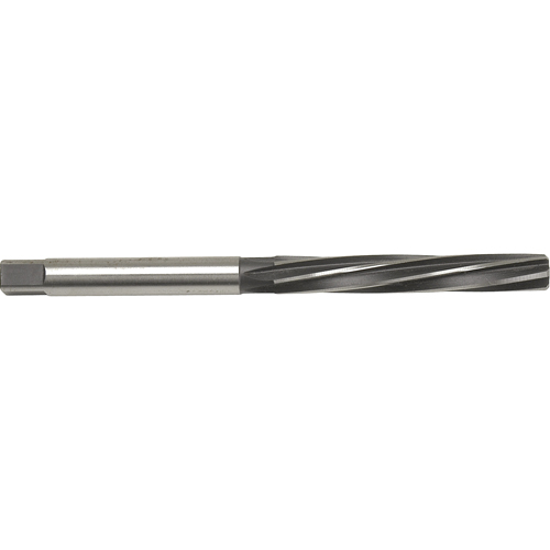 Hand Reamer, #2, Spiral Flute, High Speed Steel, Straight Shank Helyx Safety & Industrial Supplies