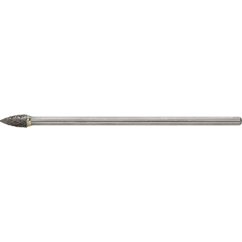 Solid Carbide Burr, SG-1L6, 1/4" Dia., 1/4" Shank, 1/2" Depth of Cut Helyx Safety & Industrial Supplies