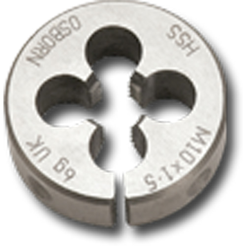 Round Die, 5/16"-22 Thread, High Speed Steel Helyx Safety & Industrial Supplies