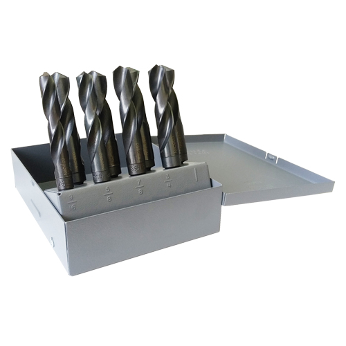 Reduced Shank Drill Bit Set, 5 Pieces, High Speed Steel Helyx Safety & Industrial Supplies