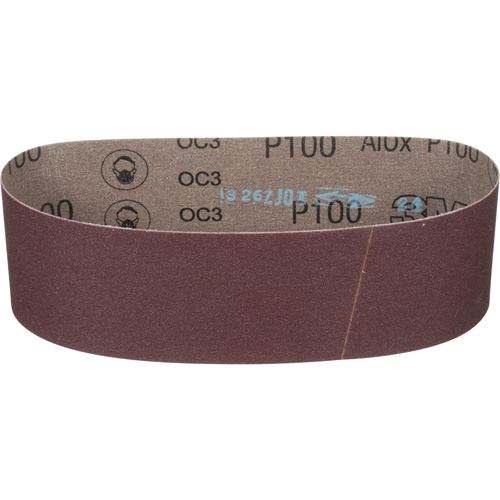 Cloth Belt 241D, 3" W X 24" L, Aluminum Oxide, P100 Grit Helyx Safety & Industrial Supplies