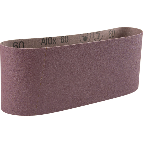 Cloth Belt 341D, 4" W x 24" L, Aluminum Oxide, 60 Grit Helyx Safety & Industrial Supplies