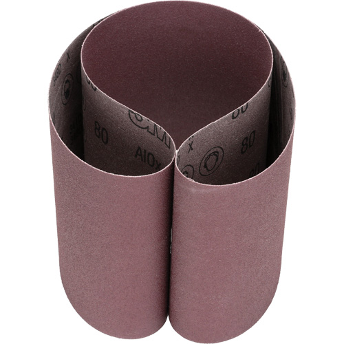 Cloth Belt 341D, 6" W x 48" L, Aluminum Oxide, 80 Grit Helyx Safety & Industrial Supplies