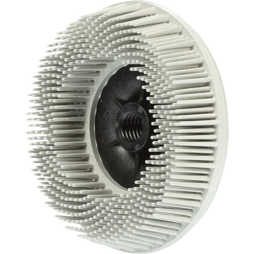 Disques radiaux bristle pour meuleuses angulaires Scotch-Brite, C&eacute;ramique, Grain 120, 4-1/2" dia. Helyx Safety & Industrial Supplies