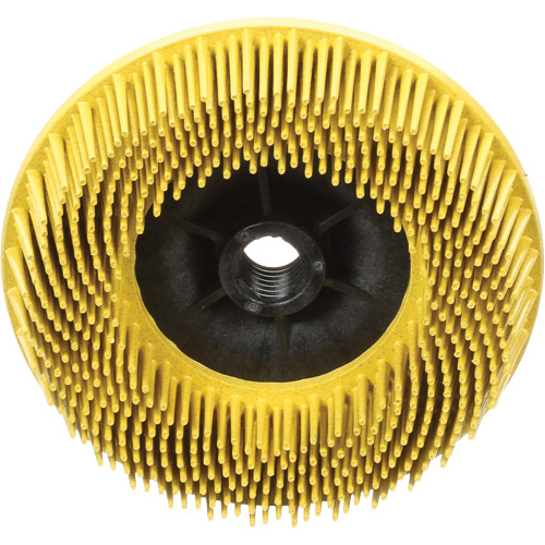 Disques radiaux bristle pour meuleuses angulaires Scotch-Brite, C&eacute;ramique, Grain 80, 4-1/2" dia. Helyx Safety & Industrial Supplies