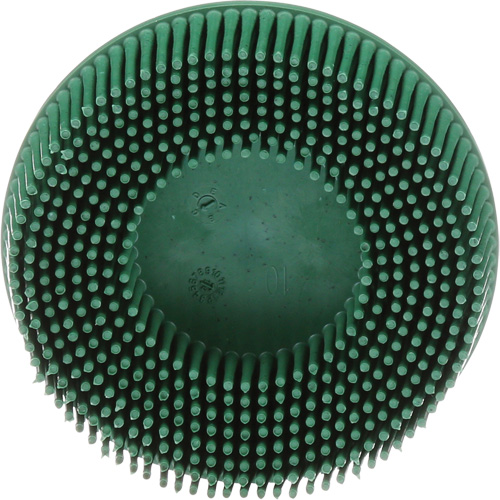 Scotch-Brite Roloc Bristle Discs, 50 Grit, 3" Dia. Helyx Safety & Industrial Supplies