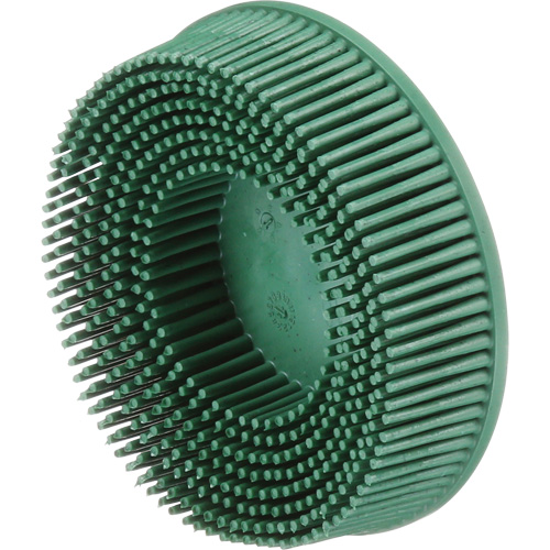 Scotch-Brite Roloc Bristle Discs, 50 Grit, 3" Dia. Helyx Safety & Industrial Supplies