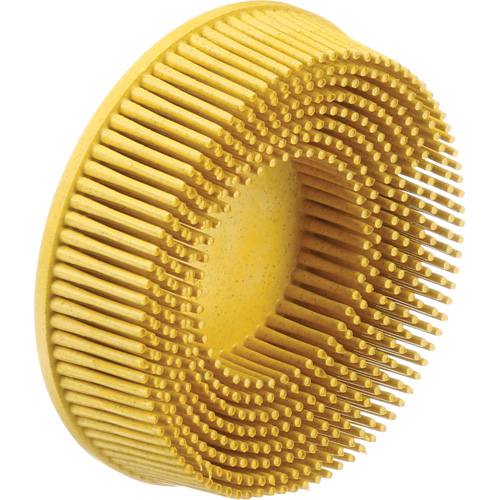 Scotch-Brite Roloc Bristle Discs, 80 Grit, 3" Dia. Helyx Safety & Industrial Supplies