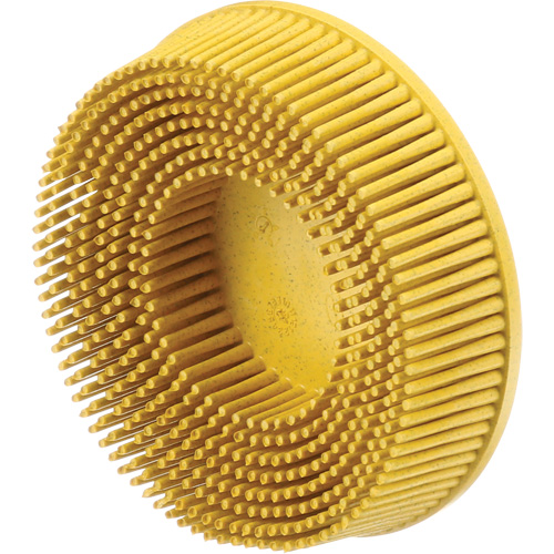 Scotch-Brite Roloc Bristle Discs, 80 Grit, 3" Dia. Helyx Safety & Industrial Supplies