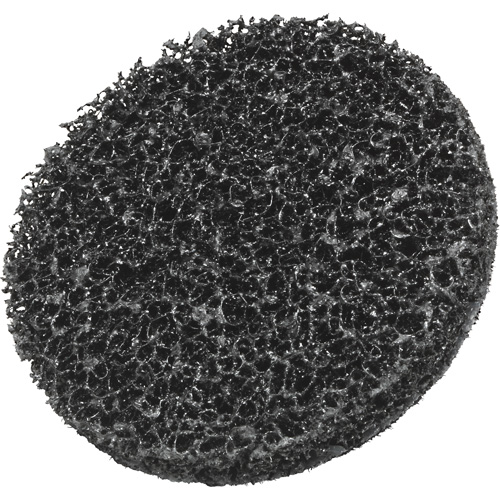 Disque de d&eacute;capage de rev&ecirc;tement Scotch-Brite Roloc, 3" dia., Grain Extra grossier, Carbure de silicium Helyx Safety & Industrial Supplies