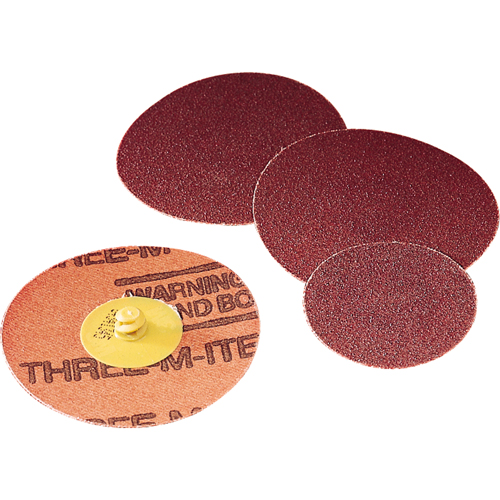 361F Discs - Roloc, 2" Dia., 36 Grit, Aluminum Oxide Helyx Safety & Industrial Supplies
