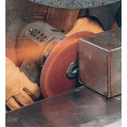501C Fibre Discs, Zirconia Alumina, 100, 5" Dia x 7/8" Arbor Helyx Safety & Industrial Supplies