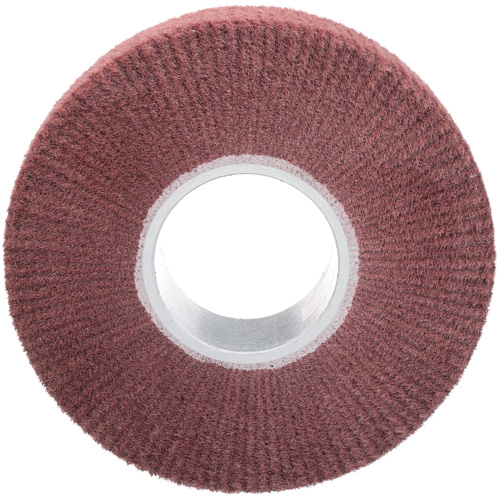 Brosse &agrave; lamelle de finition Scotch-Brite, Oxyde d'aluminium, Grain Fin, 8" x 2" x 3" Helyx Safety & Industrial Supplies