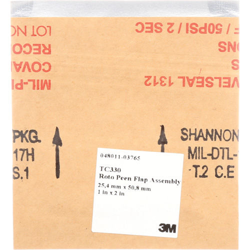 1" x 2" Roto Peen Flap Assembly, TC 330 Helyx Safety & Industrial Supplies