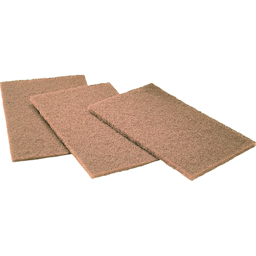 Scotch-Brite Hand Pads, Aluminum Oxide, 6" x 9", Coarse Grit Helyx Safety & Industrial Supplies