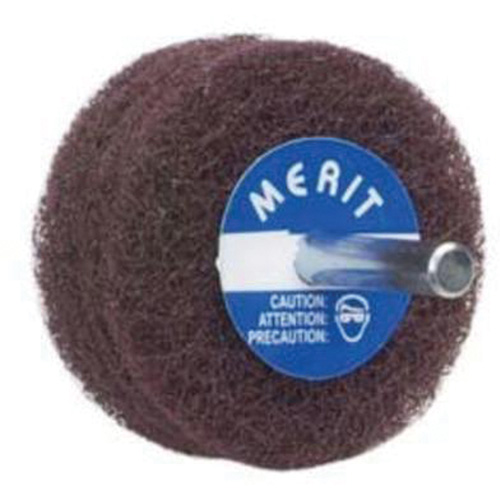 Disques non tiss&eacute;s Abrasotex, 3" dia. x 1" la, Arbre 1/4", Oxyde d'aluminium Helyx Safety & Industrial Supplies