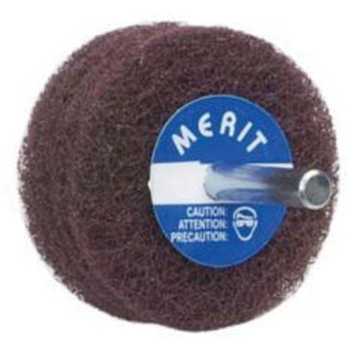 Disques non tiss&eacute;s Abrasotex, 3" dia. x 1" la, Arbre 1/4", Oxyde d'aluminium Helyx Safety & Industrial Supplies