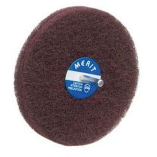 Disques non tiss&eacute;s Abrasotex, 5" dia., Grain Moyen, Oxyde d'aluminium Helyx Safety & Industrial Supplies