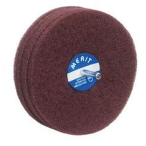 Abrasotex Non-Woven Disc Wheel, 5" Dia., Fine Grit, Aluminum Oxide Helyx Safety & Industrial Supplies