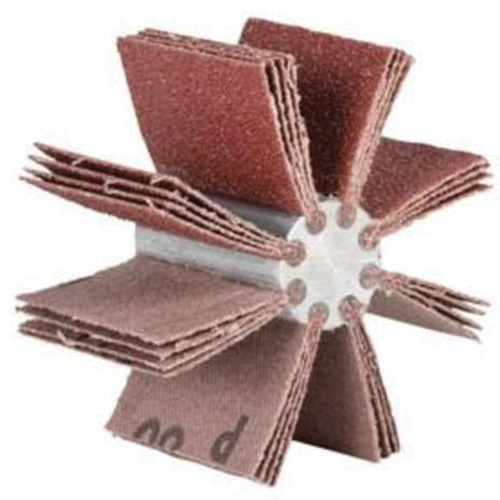 Outil de polissage d'al&eacute;sage &agrave; lamelles ordinaires B-815, Oxyde d'aluminium, Grain 80, 3-3/4" x 1-1/2" Helyx Safety & Industrial Supplies