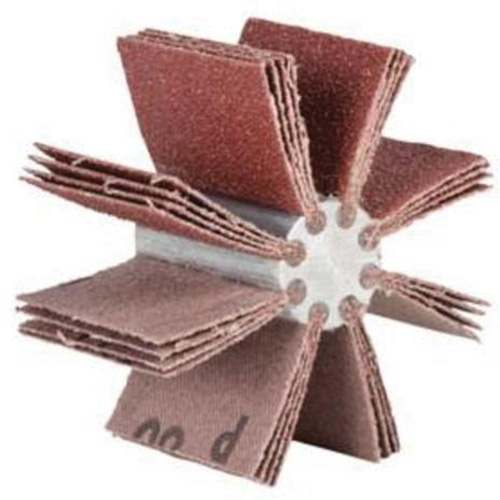 Plain Flap B-825 Bore Polisher, Aluminum Oxide, 80 Grit, 5-3/4" x 1-1/2" Helyx Safety & Industrial Supplies