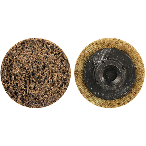 Surface Prep Quick-Change Disc, 1" Dia., Coarse Grit, Aluminum Oxide Helyx Safety & Industrial Supplies