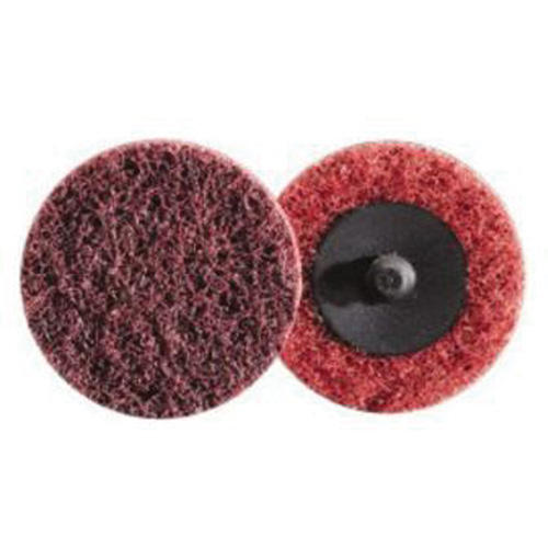 Surface Prep Quick-Change Disc, 1" Dia., Medium Grit, Aluminum Oxide Helyx Safety & Industrial Supplies