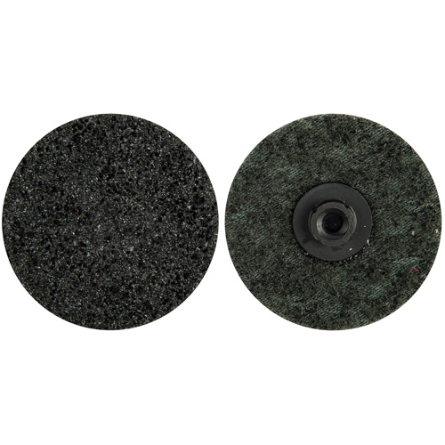 Non-Woven Quick-Change Discs, 2" Dia., Extra Coarse Grit, Aluminum Oxide Helyx Safety & Industrial Supplies