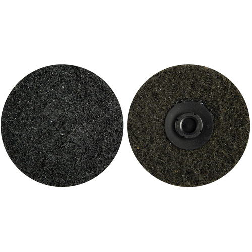 Non-Woven Quick-Change Discs, 3" Dia., Extra Coarse Grit, Aluminum Oxide Helyx Safety & Industrial Supplies