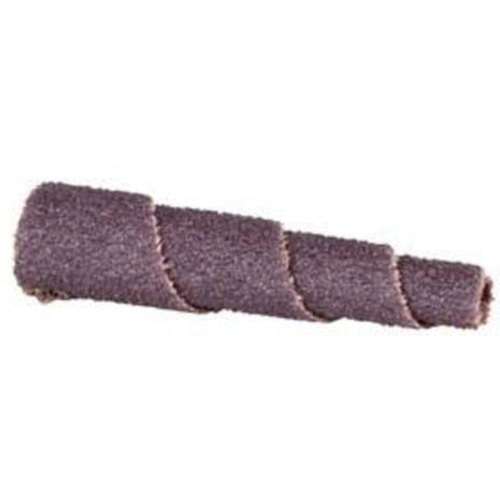 ALO Spiral Cartridge Roll, 100 Grit, 5/8" Dia., Aluminum Oxide, 1-1/2" L, 1/8" Arbor Helyx Safety & Industrial Supplies