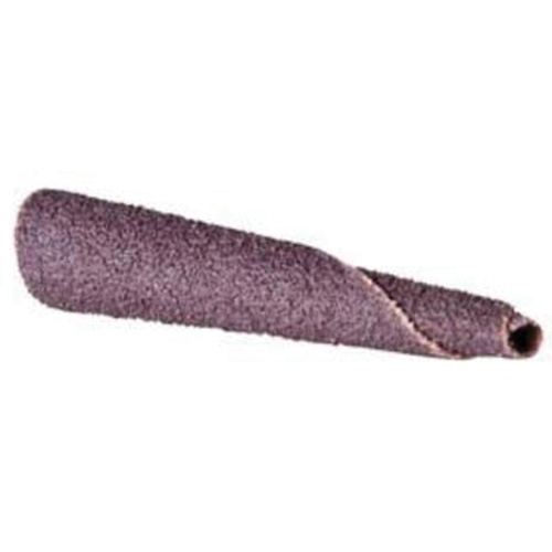 ALO Spiral Cartridge Roll, 100 Grit, 5/16" Dia., Aluminum Oxide, 1-1/2" L, 1/4" Arbor Helyx Safety & Industrial Supplies