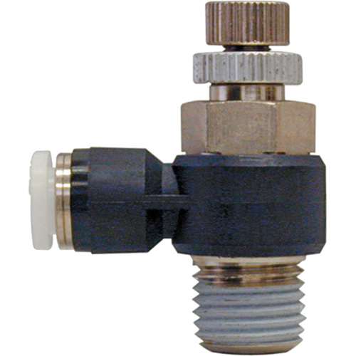 Vanne de contr&ocirc;le du d&eacute;bit, Sortie 1/4" NPT, 150 psi Helyx Safety & Industrial Supplies