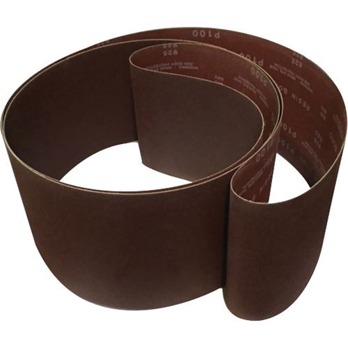 Sanding Belt, 6" W x 108" L, 100 Grit Helyx Safety & Industrial Supplies