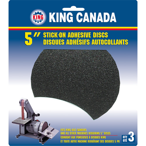 Disque de ponçage pour le bois, 5" dia., Grain 80 Helyx Safety & Industrial Supplies