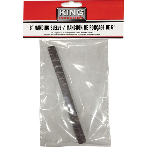 Ensemble de manchon 3/8" pour le ponçage du bois avec grain 80 Helyx Safety & Industrial Supplies