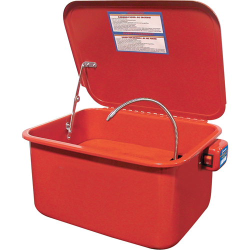 Recirculating Parts Washers, Steel, 5 gal. Helyx Safety & Industrial Supplies