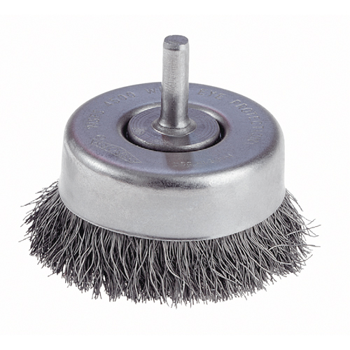 Light-Duty Crimped Wire Cup Brushes Helyx Safety & Industrial Supplies