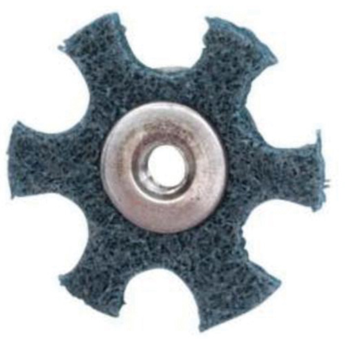 Abrasotex Surface Preparation Star, 3" Dia., Very Fine Grit, Aluminum Oxide Helyx Safety & Industrial Supplies