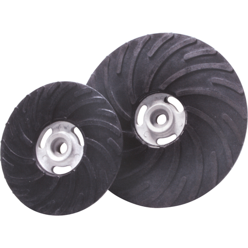 Fibre Discs - Air Cooled Rubber Back Up Pads Helyx Safety & Industrial Supplies