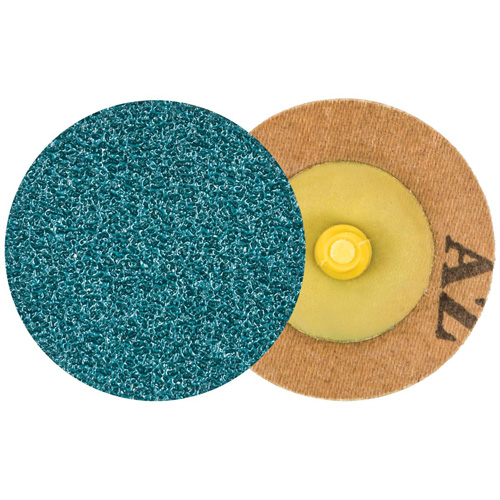 Disque de ponçage TWIST TOPCUT, 2" dia., Grain 50, Zirconium Helyx Safety & Industrial Supplies