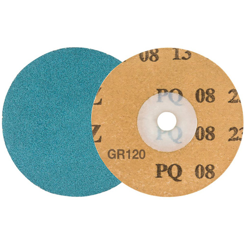 TWIST TOPCUT Sanding Disc, 3" Dia., 120 Grit, Zirconium Helyx Safety & Industrial Supplies